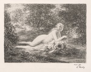 Våren, 1897. av Ignace Henri Jean Fantin-Latour
