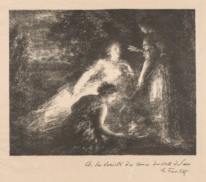Häxkonst, 1899. av Ignace Henri Jean Fantin Latour