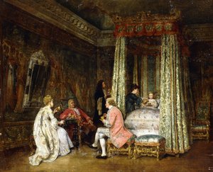 I Prinsens kammare, 1872 av Ignacio Leon y Escosura