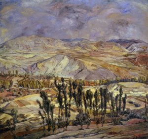 Landskap i Calatayud’, 1930, Olja på duk, 113 × 123 cm, AS00634 av Ignacio Zuloaga y Zabaleta