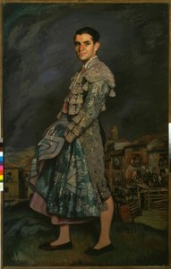 Porträtt av Juan Belmonte av Ignacio Zuloaga y Zabaleta