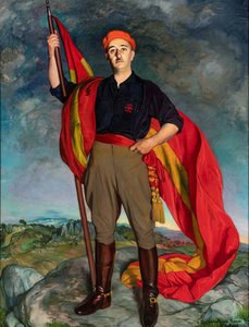 Porträtt av Francisco Franco, 1941.