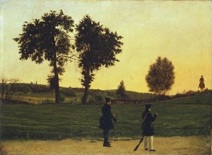 Jägare, 1839 av Ignati Stepanovich Shchedrovsky