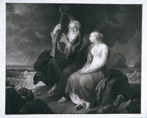 Ossian och Malvina av Ignaz Rungaldier