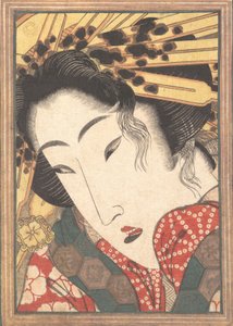 Avvisad Geisha från Passions Cooled by Springtime Snow, 1824.