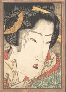 Avvisad Geisha från Passions Cooled by Springtime Snow, 1824.