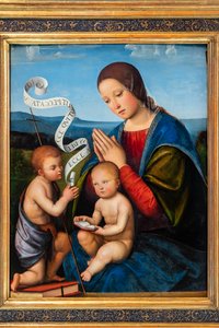 Jungfru Maria med Jesusbarnet och Johannesbarnet