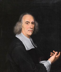 Porträtt av Gian Lorenzo Bernini (olja på duk) av Il (1639-1709) Baciccio
