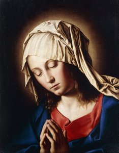 Madonnan i bön,