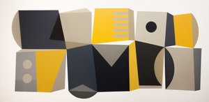 Geometrisk blockkomposition av Ildefonso Martín