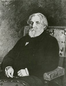 Porträtt av Ivan Turgenev