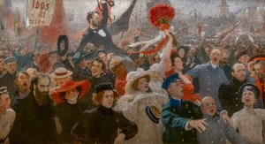 17 OKTOBER 1905 av Ilya Efimovich Repin