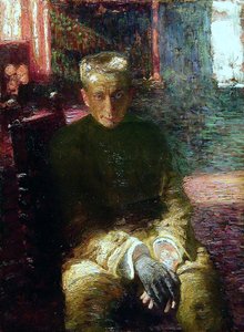 Porträtt av Alexander Kerenskij 1881-1970, 1918 av Ilya Efimovich Repin