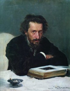 Porträtt av kompositören Pavel Ivanovich Blaramberg, 1884 av Ilya Efimovich Repin
