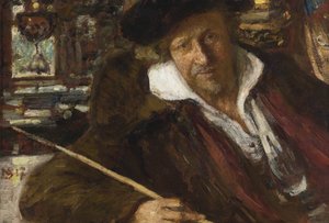 Självporträtt, 1917 av Ilya Efimovich Repin