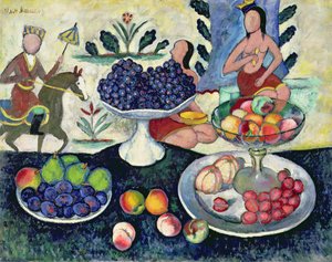 Stilleben av frukt, 1913