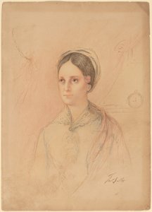Sarah Jane Mellon av Imitator of Thomas Sully