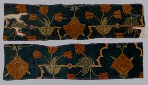 Fragment av en matta, 1600-1650. av Imperial Manufactory