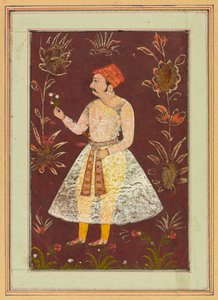 En adelsman från Rajput, ca 1630-1640 av Indian School