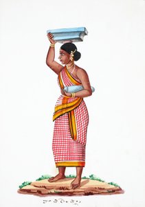 Bärsten (wc på papper) av Indian School