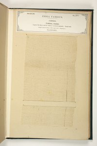Coarse Cotton, Benares, från The Collection of the Textile Manufacturers of India, av John Forbes Watson, publicerad 1866 av Indian School