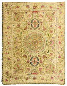 Coverlet, Mughal av Indian School