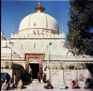Dargarh Sharif av Khwaj: Muin-ud-din Chishti, grundad 1166 av Indian School