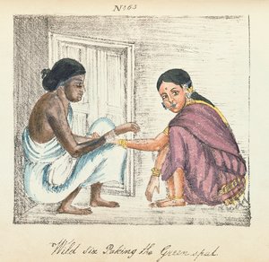 Fortune Teller and woman, från 