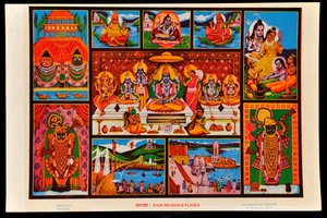 Fyra religiösa platser av Indian School