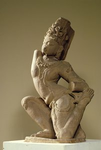 Harihara dansar i alidha-ställning, Prathara-dynastin