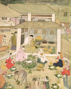I. 68.4 A Womans fest, c.1810 av Indian School