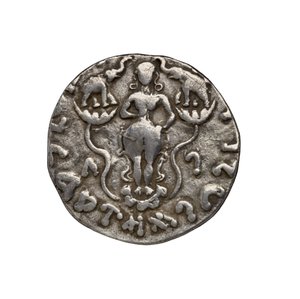 Indoskytiskt mynt, 20 f.Kr. (silver) av Indian School