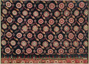 Kutch broderi kjol, Bombay State, Indien av Indian School