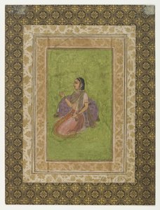 Miniatyrmålning, 1700-1800-tal (målning) av Indian School