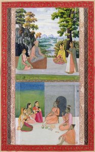 Ms E-14 Mystiska samtal från en Moraqqa av Indian School