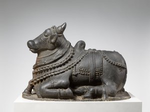 Nandi (granit) av Indian School