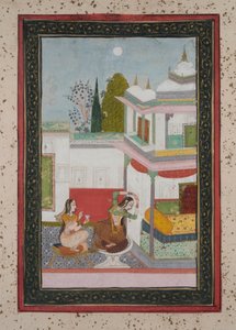 Förste Ragini, c.1790 av Indian School