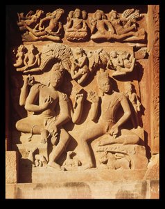 Relief från Vishnus tempel, ca 500 e.Kr
