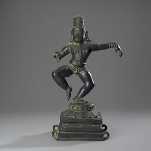 Sambandar, Child Saint Devoted to Shiva, c.1100 (kopparlegering)