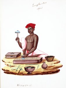 Stenhuggare (wc på papper) av Indian School
