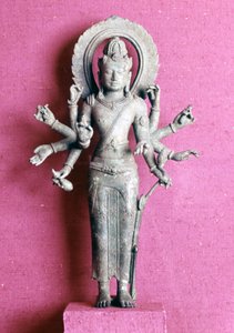 Avalokitesvara.. Buddhistisk gudom. Statyett från Java - 800-talet f.Kr. C.. Paris, Musée Guimet