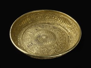 Bokor, heligt offerfat (guld)