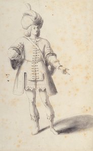A Noble Persian Youth (penna och bläck på papper) av Inigo Jones