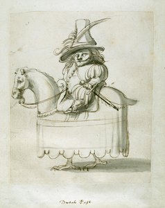 Holländsk sida (penna och bläck på papper) av Inigo Jones