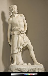 David med selen, 1858 av Innocenzo Fraccaroli