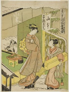 Nikenjaya no Bosetsu, från Teseries "Azuma Hakkei"