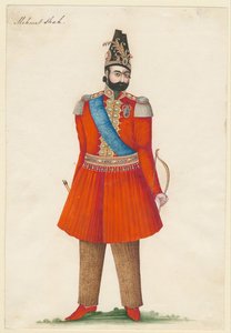 Mohammad Shah Qajar 1808-1848, kung av Persien, 1835