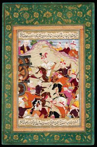 Shah Ismail I i slaget vid Chaldiran
