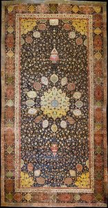 Ardabil-mattan, ca 1540 av Iranian Master