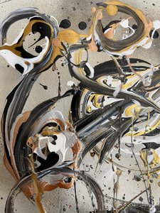 Fluid Gold – abstrakt